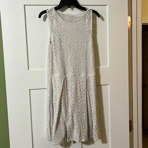 Abercrombie girls white lace dress